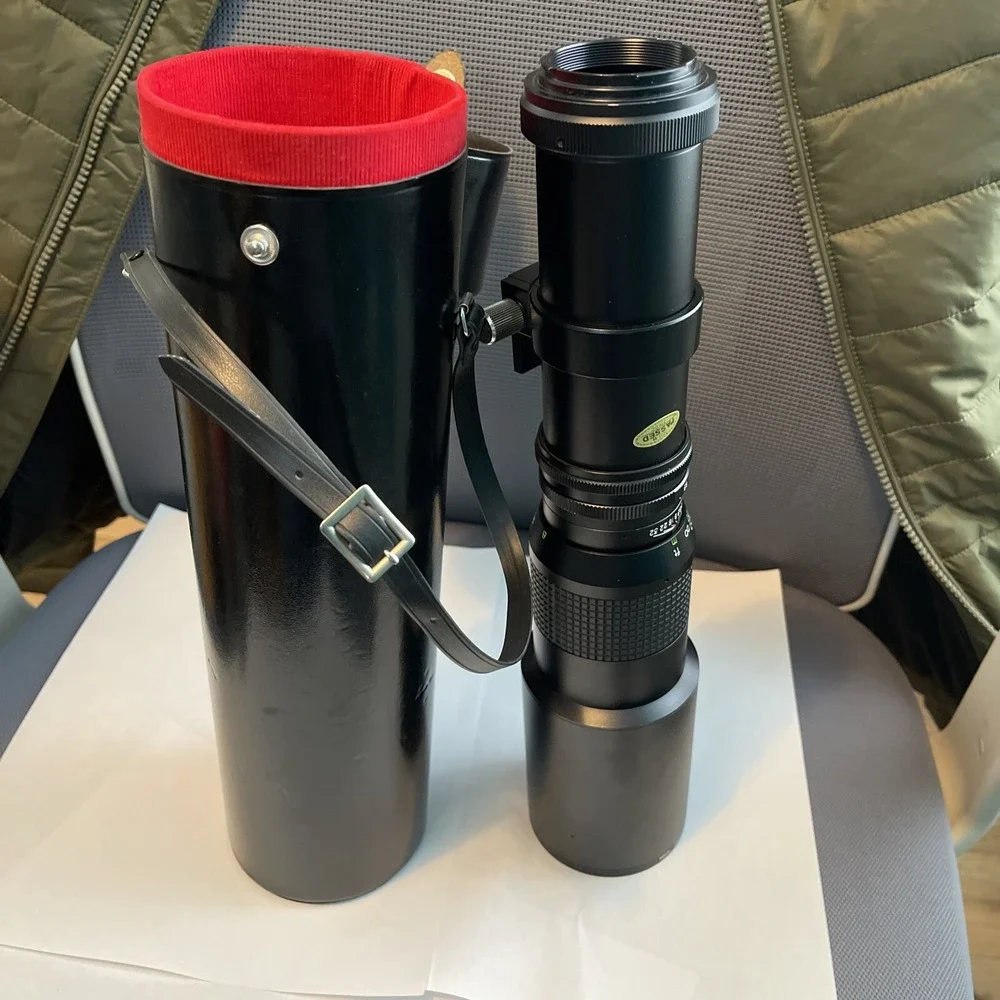 Spiratone Plura-Coat Camera Lens Sharpshooter-s I:6.3/F=400mm, Good Condition